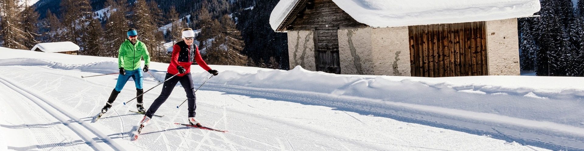 Langlauf im Skigebiet Splügen Tambo